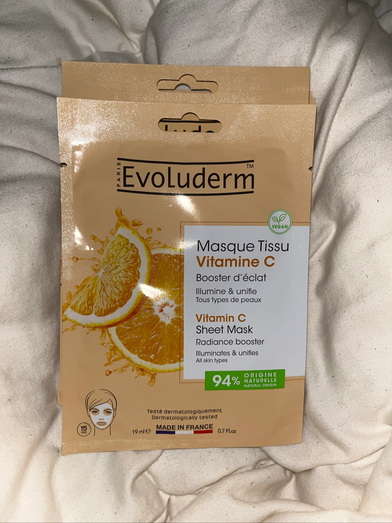 Masque visage 